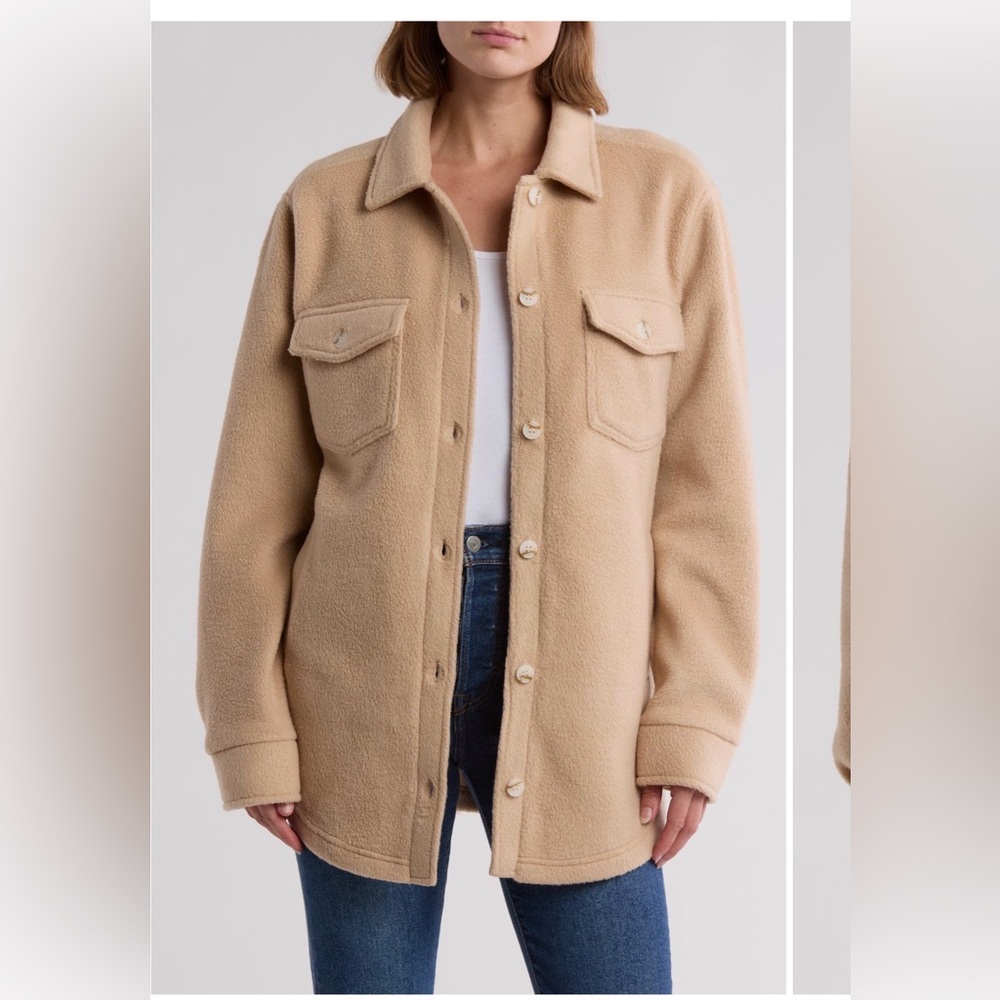 Women's Tan Thread and Supply Fleece - Small
